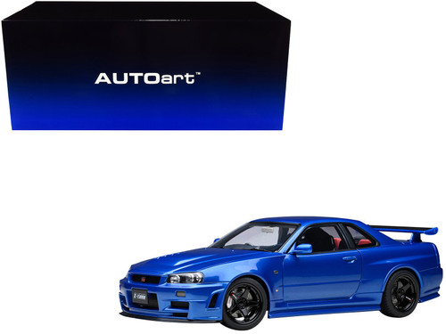 1/18 AUTOart Nissan Skyline GT-R GTR Nismo Z-Tune (Bayside Blue) Car Model
