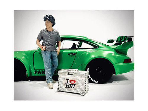1/64 American Diorama Figures RWB Legend Akira Nakai Set
