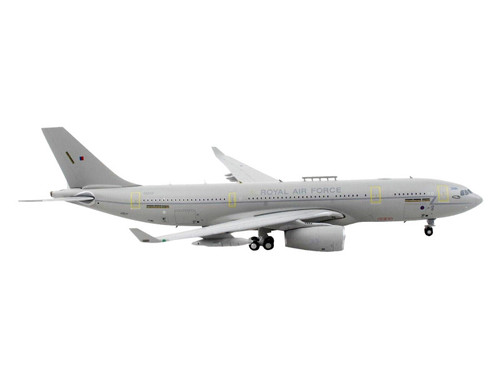 Airbus A330 MRTT Tanker Aircraft "Royal Air Force" Gray "Gemini Macs" Series 1/400 Diecast Model Airplane by GeminiJets