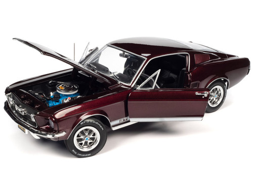 1/18 Auto World 1969 Ford Mustang GT 2+2 Raven Black Limited