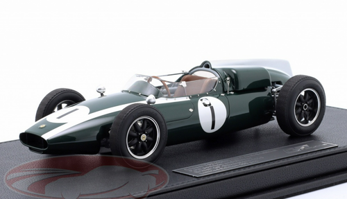1/12 GP Replicas 1960 Formula 1 Jack Brabham Cooper T53 #1 Winner British GP Formula 1 World Champion Car Model