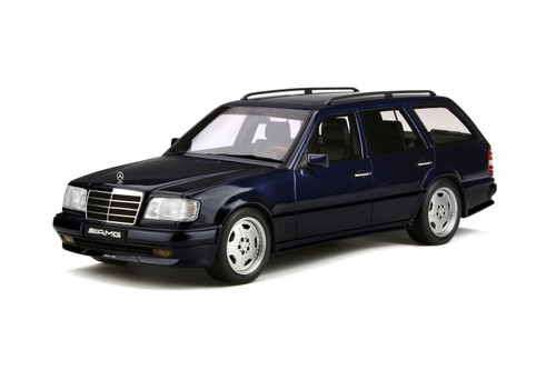 1/18 OTTO Mercedes-Benz Mercedes S124 E36 AMG Wagon (Blue) Resin Car Model