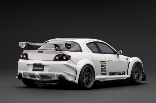 1/18 Ignition Model Mazda RX-8 (SE3P) RE Amemiya White (Limited 80 Pieces)