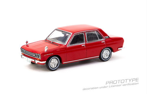 1/64 Tarmac Works Datsun BLUEBIRD 1600SSS (P510) Red 