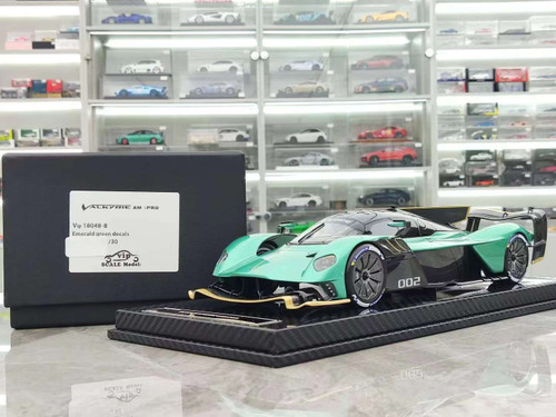 1/18 VIP Scale Models Aston Martin Valkyrie AMR Pro (Green) Car Model Limited 30 Pieces