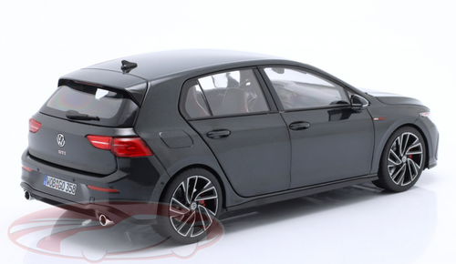 1/18 Norev 2021 Volkswagen VW Golf VIII GTI (Black) Diecast Car Model