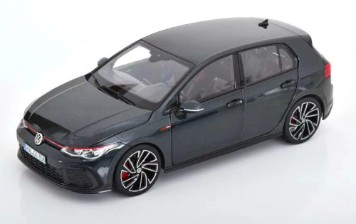 1/18 Norev 2021 Volkswagen VW Golf VIII GTI (Black) Diecast Car