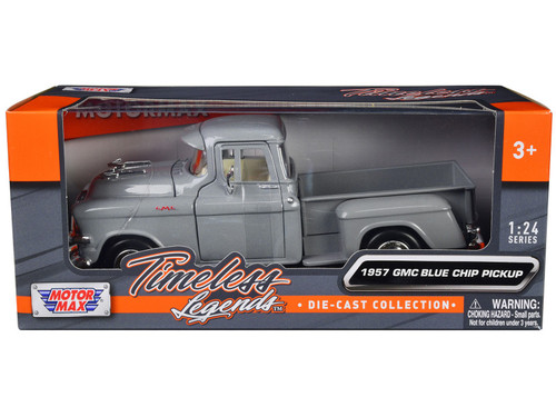 1955 GMC Blue Chip Pickup Truck Light Blue 