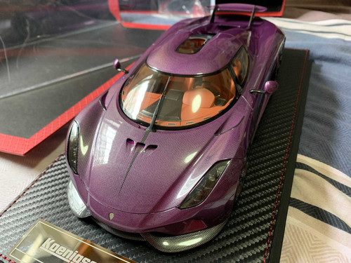 1/18 Frontiart FA Koenigsegg Regera Avanstyle (Purple) Resin Car Model Limited 50