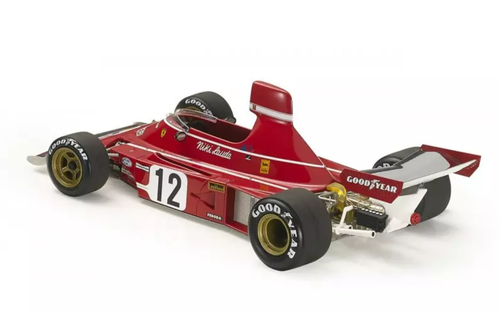 1/18 GP Replicas 1974 Formula 1 Ferrari 312 B3 12 F1 Winner Grand Prix d'Espagne Niki Lauda Car Model