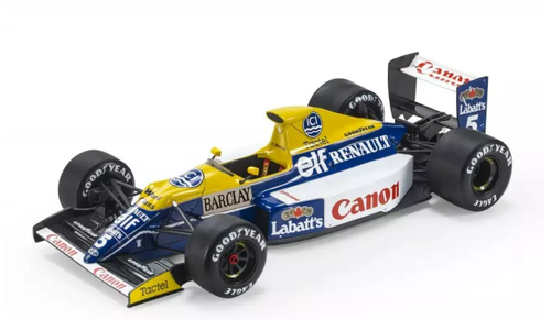Modèle Réduit Williams - F1 Fw12c Renault V10 N 6 Seizoen 1989 Riccardo Patrese Con Vetrina Met Showcase