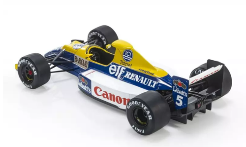 1/18 GP Replicas 1990 Formula 1 Williams Renault FW13B #5 Thierry Boutsen Car Model