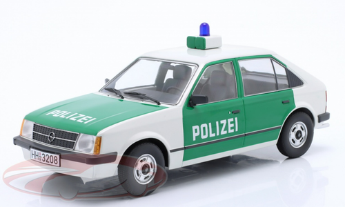 1/18 Triple9 1984 Opel Kadett D Police Germany Car Model