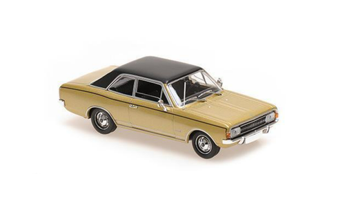1/43 Minichamps 1970 Opel Commodore A (Gold Metallic) Car Model