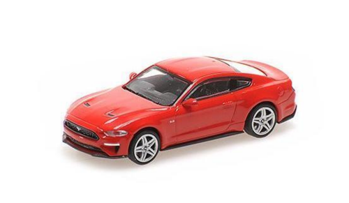 1/87 Minichamps 2018 Ford Mustang (Red) Car Model