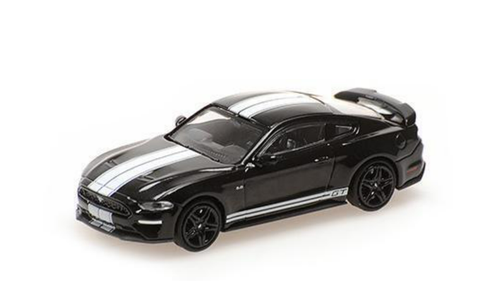 1/87 Minichamps 2018 Ford Mustang (Black) Car Model