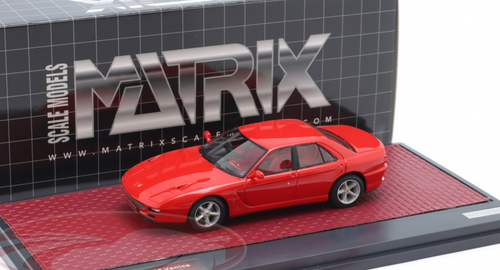 1/43 Matrix 1993 Ferrari 456 GT Venice Pininfarina Sedan (Red) Car Model