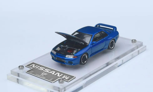 1/64 TimeTop Nissan GT-R GTR R32 (Blue) Car Model