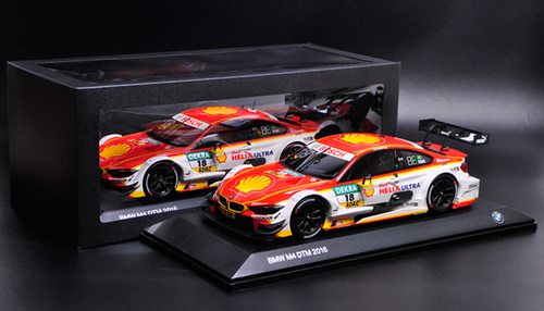 1/18 Dealer Edition 2016 BMW F82 M4 DTM Augusto Farfus #18 Diecast Car Model