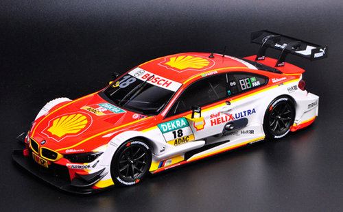 1/18 Dealer Edition 2016 BMW F82 M4 DTM Augusto Farfus #18 Diecast Car Model