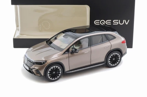 1/18 Dealer Edition 2023 Mercedes-Benz EQE SUV (X294) (Velvet Brown Metallic) Diecast Car Model