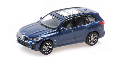 1/18 Norev 2019 BMW X5 (G05) (Dark Blue Metallic) Diecast Car