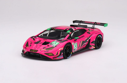 1/18 TOPSPEED Lamborghini Huracán GT3 EVO2 #83 Iron Dames 2023 IMSA Daytona 24 Hrs 