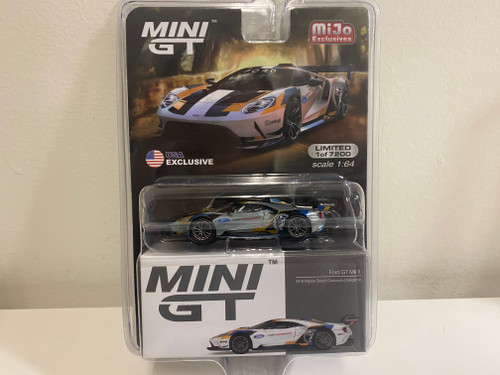CHASE CAR 1/64 Mini GT Ford GT Mk II Pebble Beach Concours d’Elegance (2019) Limited Edition Diecast Car Model