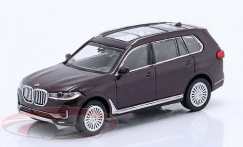 1/87 Minichamps 2019 BMW X7 (Dark Red Metallic) Car Model