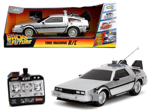 1/16 Jada Back To The Future Time Machine with Light Radio Control Car