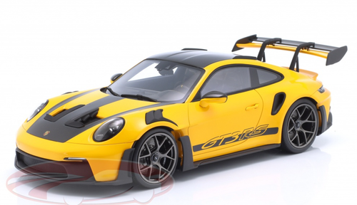 1/18 Dealer Edition 2022 Porsche 911 (992) GT3 RS (Signal Yellow) Car Model