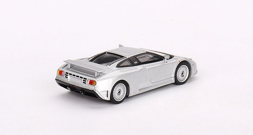 1/64 MINI GT Bugatti EB110 GT Grigio Chiaro 