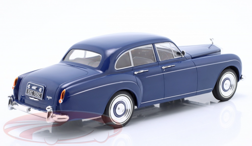 1/18 Modelcar Group 1965 Rolls Royce Silver Cloud III Flying Spur H.J. Mulliner RHD (Dark Blue) Car Model