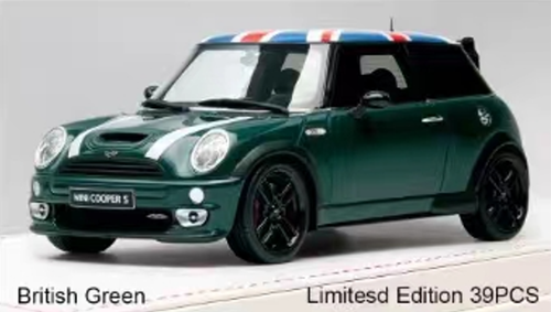 1/18 Ivy Mini Cooper LBWK (British Racing Green) Car Model Limited 39 Pieces