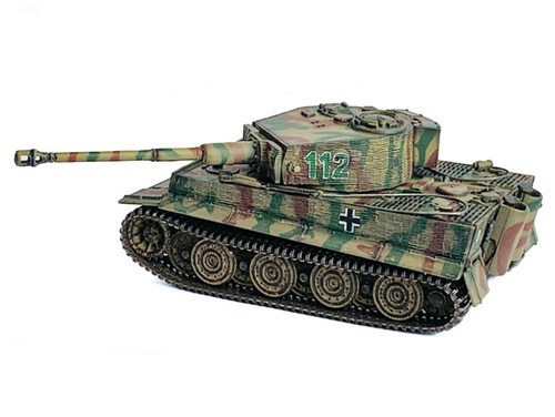 Germany Tiger I Late Production with Zimmerit Tank "1./s.Pz.Abt.101 Normandy" (1944) "NEO Dragon Armor" Series 1/72 Plastic Model by Dragon Models