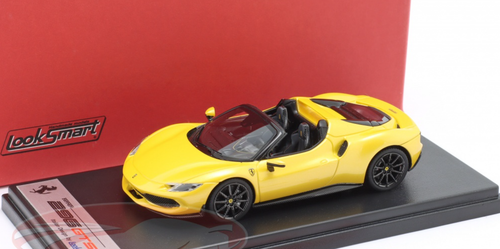 1/43 Looksmart 2022 Ferrari 296 GTS (Tristrato Yellow) Car Model
