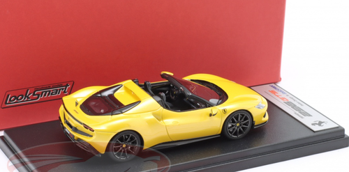 1/43 Looksmart 2022 Ferrari 296 GTS (Tristrato Yellow) Car Model