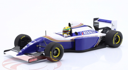 1/18 Minichamps 1994 Formula 1 Ayrton Senna Williams FW16 #2 Test Car Model