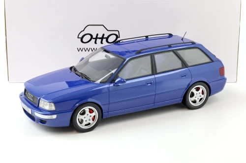 1/12 OTTO Audi RS2 (Blue) 30th Anniversary Edition Car Model