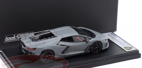 1/43 LookSmart 2023 Lamborghini Revuelto (Acheso Matte Grey) Car Model