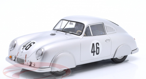 1/18 Werk83 1951 Porsche 356 SL #46 Class Winner 24h LeMans Porsche A.G. Auguste Veuillet, Edmond Mouche Diecast Car Model