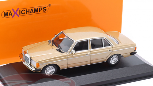 1/43 Minichamps 1982 Mercedes-Benz 230E (W123) (Gold Metallic) Car Model