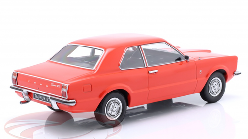 1/18 KK-Scale 1971 Ford Taunus GT Limousine (Red) Car Model