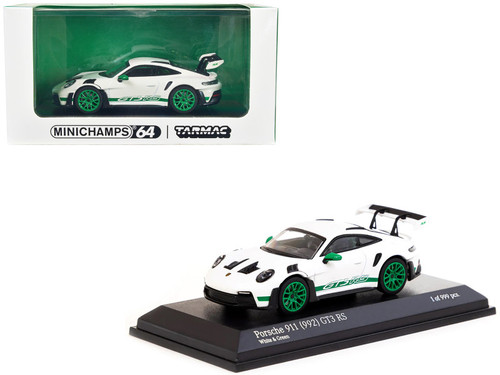 R,Sショップ 1/64 Tarmac Works & Minichamps Porsche 911 (992) GT3 RS (White