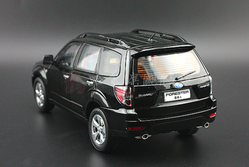 1/18 Dealer Edition Subaru Forester 3rd Generation (SH, 2009–2012) (Black) Diecast Car Model