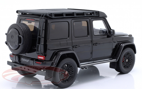 1/18 Dealer Edition 2022 Mercedes-Benz AMG G63 (W463) 4x4 (Obsidian Black) Diecast Car Model