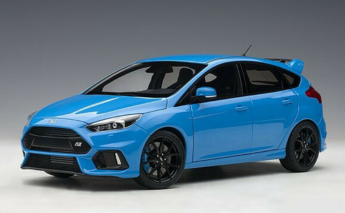 1/18 OTTO Ford Focus RS (Blue) Enclosed Resin Car Model Limited