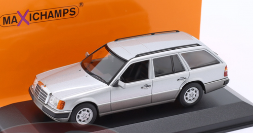 1/43 Minichamps 1990 Mercedes-Benz 300 TE (S124) (Silver Metallic) Car Model