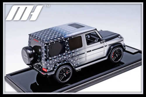 1/18 Motorhelix Mercedes-Benz G63 AMG Mercedes Star Version Resin Car Model