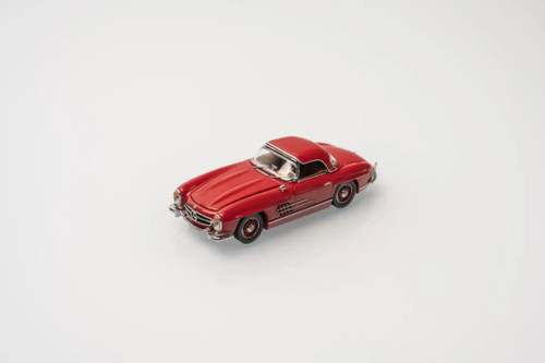 1/64 GFCC Mercedes-Benz 300SL Roadster Hardtop (Red) Diecast Car Model
